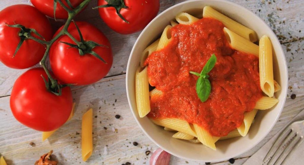pasta with no cook tomato sauce recipe