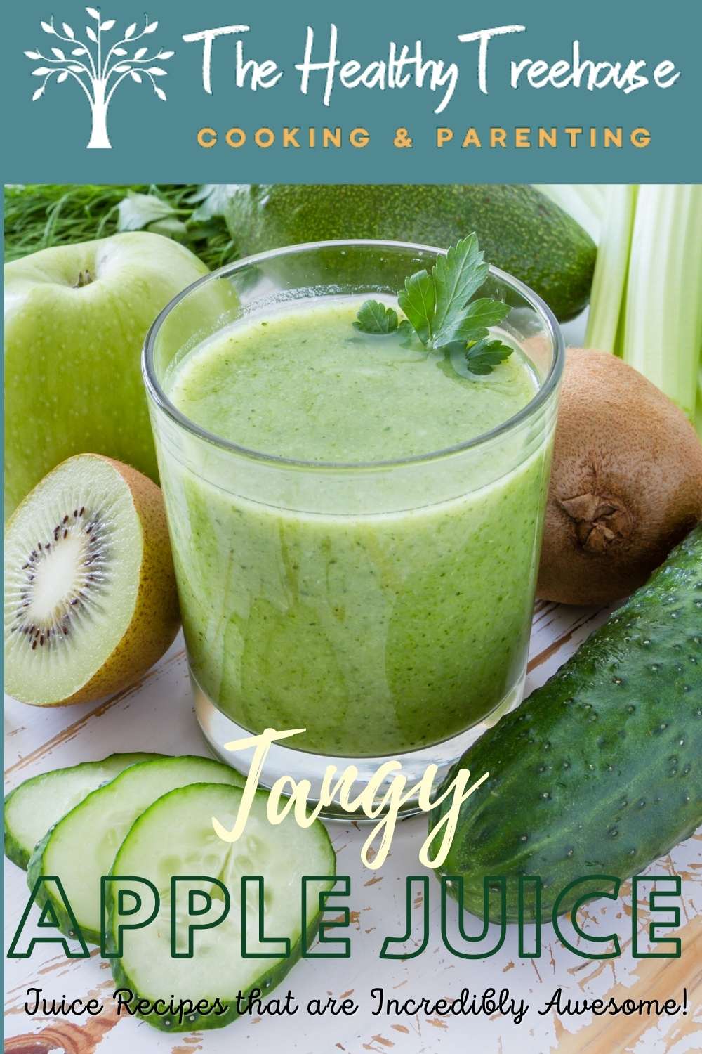 Tangy Apple Juice Recipe - The Healthy Treehouse