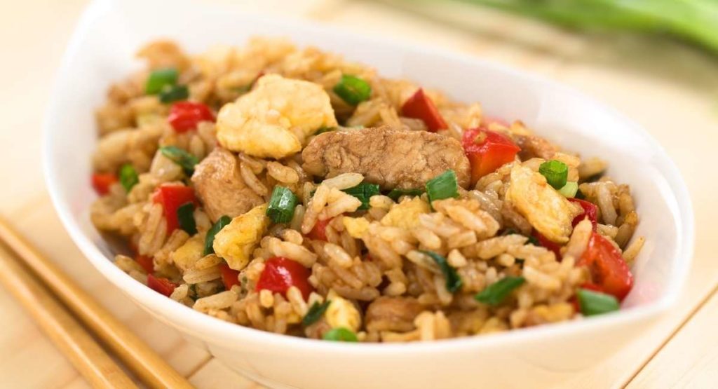 Asian Chicken Fried Rice