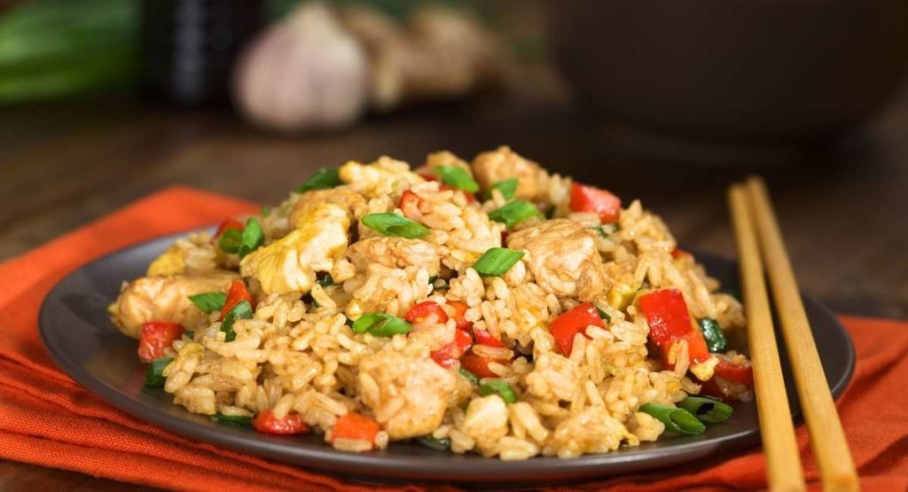Asian Chicken Fried Rice