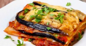 gluten-free and vegan eggplant lasagne