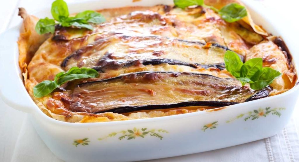 gluten-free and vegan eggplant lasagne