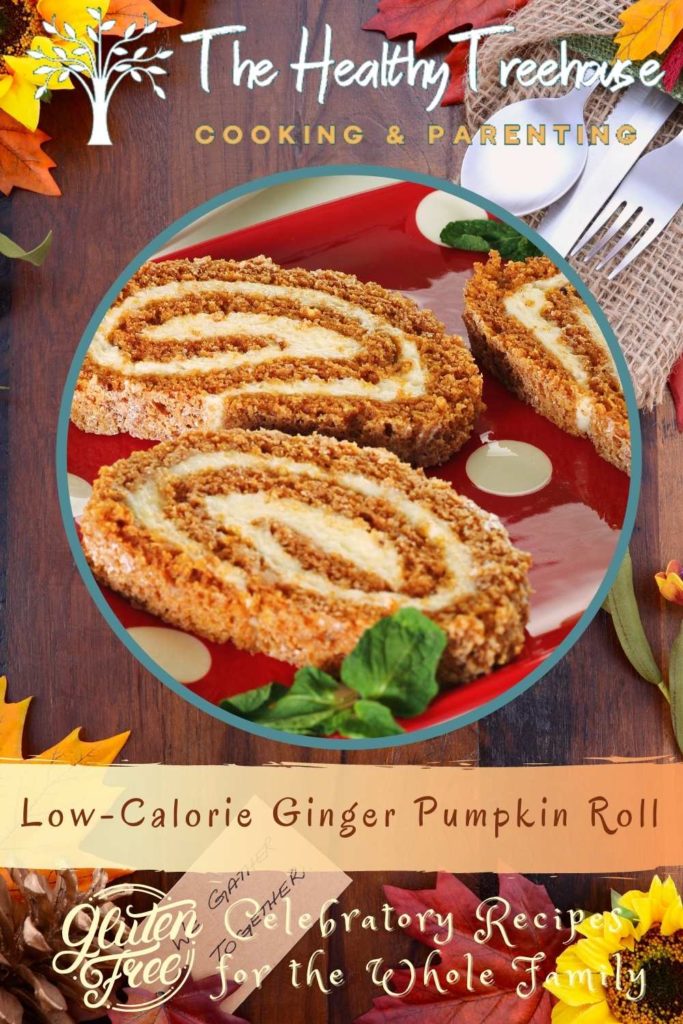 Low-Calorie Ginger Pumpkin Roll Recipe