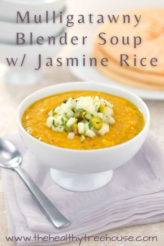 Mulligatawny Blender Soup with Jasmine Rice Recipe