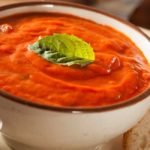 Roasted Tomato Basil Blender Soup Recipe
