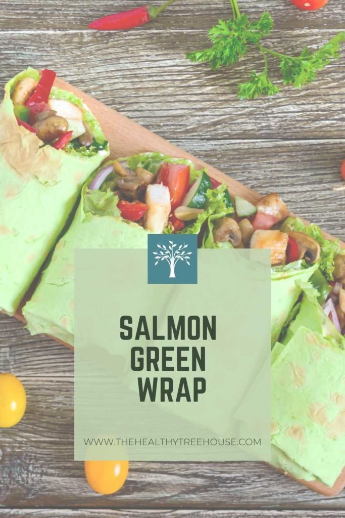 Salmon Green Wrap